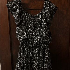 Love Black and White Romper